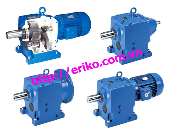 Phân loại động cơ hộp giảm tốc chính hãng tại Eriko